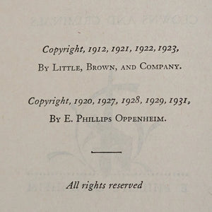 The Oppenheim Omnibus: Clowns and Criminals by E. Phillips Oppenheim (First Edition), 1931 🕵️♂️🎩📖