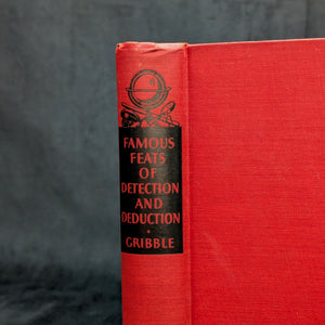 Famous Feats of Detection and Deduction by Ellery Queen (First Edition), 1938 🕵️♂️📚🕰️