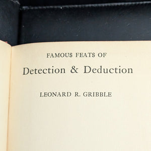 Famous Feats of Detection and Deduction by Ellery Queen (First Edition), 1938 🕵️♂️📚🕰️