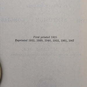 Plato: Lysis, Symposium, Gorgias by Plato (Loeb Classical Library Edition), 1967. 🏛️📜🇬🇷