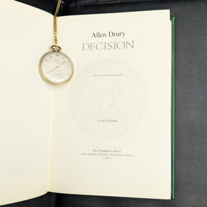 Decision by Allen Drury (Signed Limited First Edition), 1983 ⚖️🇺🇸🏛️