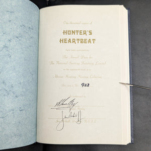 Hunter's Heartbeat by Lionel A.H. Hartley (Signed Limited Edition No. 928), 1985 🦒🌍🦆