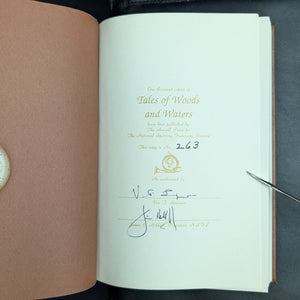 Tales of Woods and Waters by Vin T. Sparano (Signed Limited Edition No. 263), 1989 🎣🌲🦆