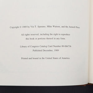 Tales of Woods and Waters by Vin T. Sparano (Signed Limited Edition No. 263), 1989 🎣🌲🦆