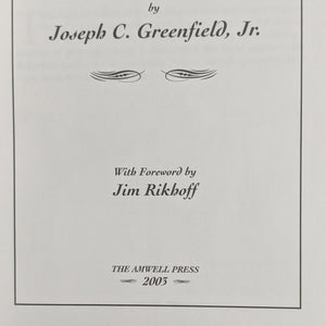 A Quail Hunter's Odyssey by Joseph C. Greenfield, Jr. (Signed Limited Edition), 2003 📜✍️🦆