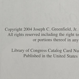 A Quail Hunter's Odyssey by Joseph C. Greenfield, Jr. (Signed Limited Edition), 2003 📜✍️🦆