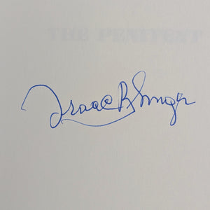 The Penitent by Isaac Bashevis Singer (Signed Limited First Edition), 1983 📜✍️💎