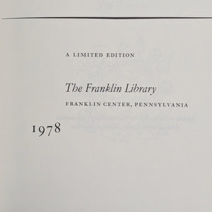 William Shakespeare, Eight Comedies by The Franklin Library (Leather Bound, RARE), 1978. 📜🏛️🇬🇧