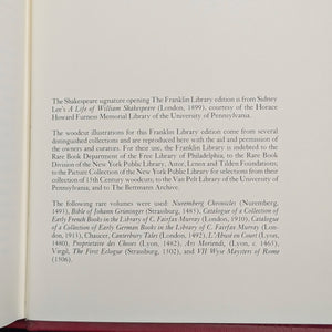 William Shakespeare, Eight Comedies by The Franklin Library (Leather Bound, RARE), 1978. 📜🏛️🇬🇧