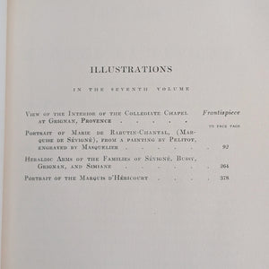 The Letters of Madame de Sévigné by Madame de Sévigné (RARE Carnavalet Edition), 1927 📜🇫🇷✒️