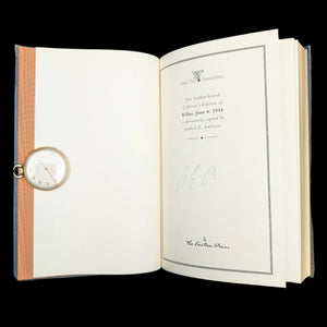D-Day, June 6, 1944 by Stephen E. Ambrose (Signed Collectors Edition), 1995 🎖️⚓️⚔️