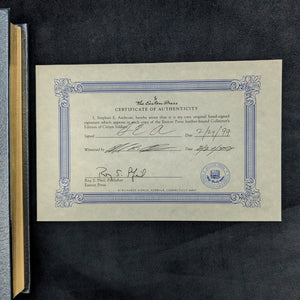 Citizen Soldiers by Stephen E. Ambrose (Signed Collectors Edition), 1997 📜✍️🎖️