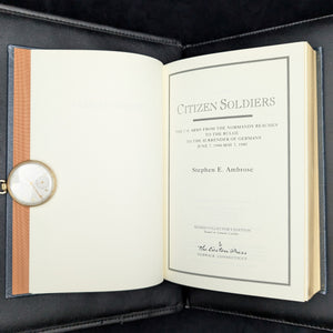 Citizen Soldiers by Stephen E. Ambrose (Signed Collectors Edition), 1997 📜✍️🎖️