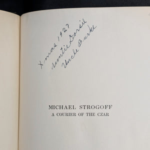 Michael Strogoff: A Courier of the Czar by Jules Verne (RARE, First American Edition), 1927 📜✨🤩