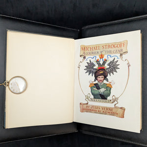 Michael Strogoff: A Courier of the Czar by Jules Verne (RARE, First American Edition), 1927 📜✨🤩