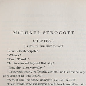 Michael Strogoff: A Courier of the Czar by Jules Verne (RARE, First American Edition), 1927 📜✨🤩