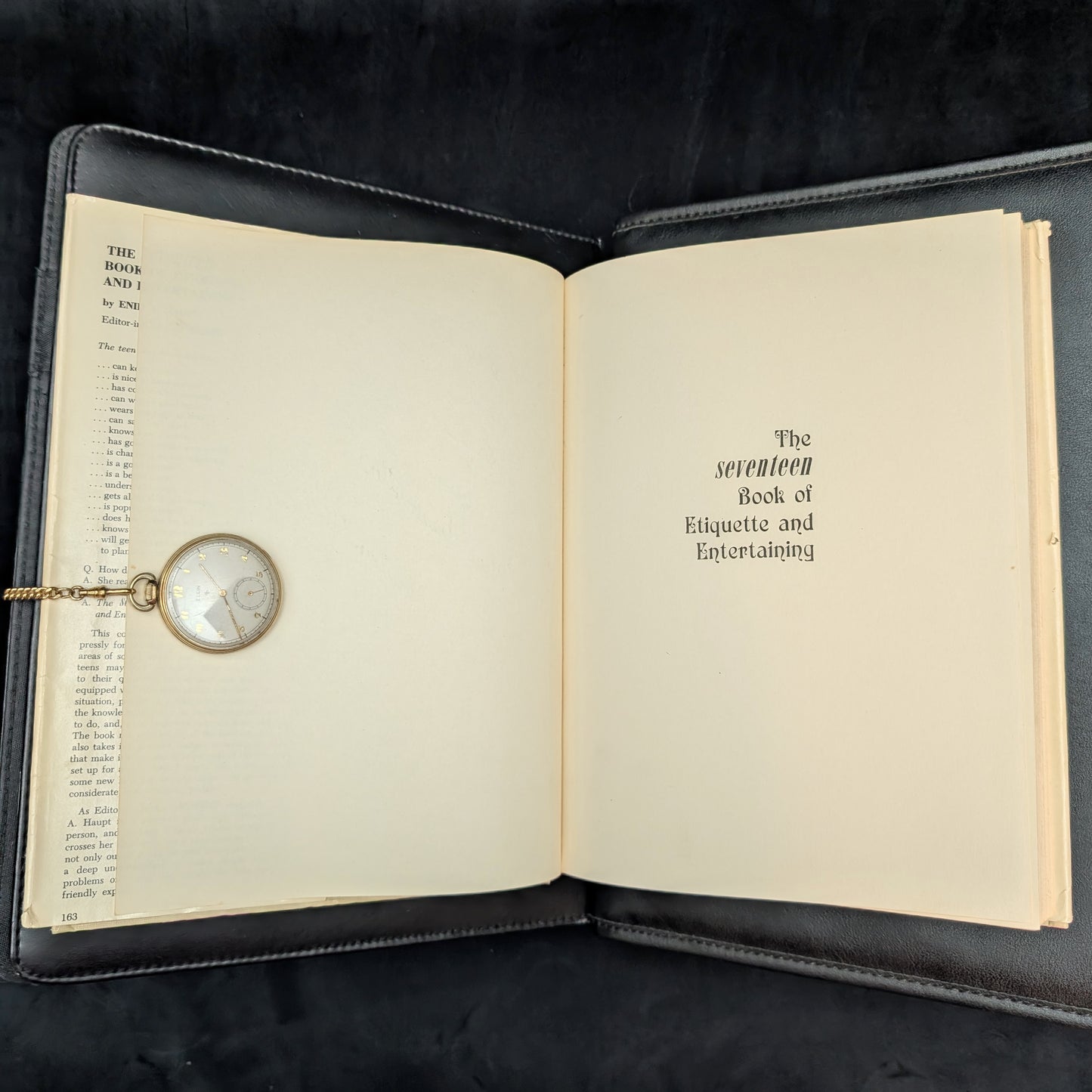 The Seventeen Book of Etiquette & Entertaining, by Enid A. Haupt, (Second Printing), 1963 📜✨👩🏫