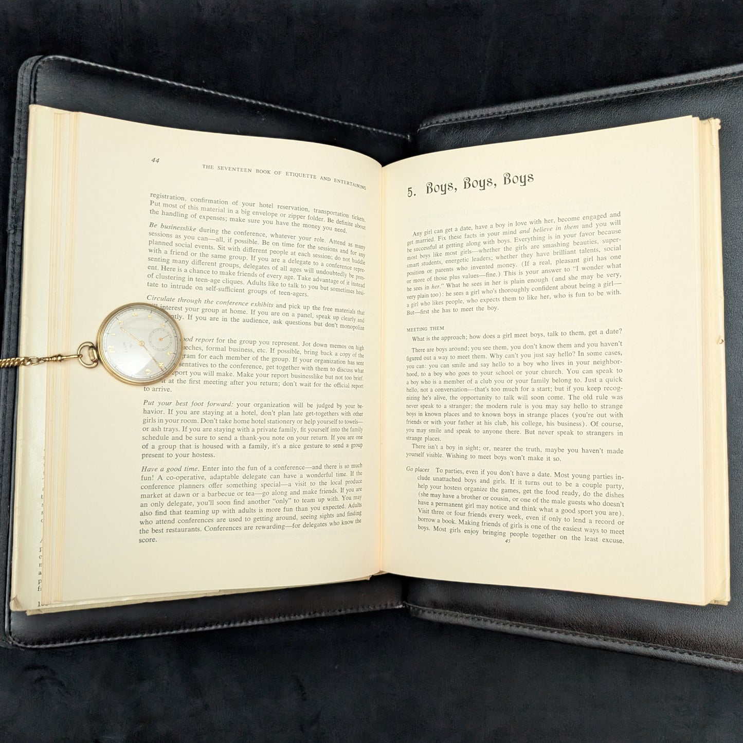 The Seventeen Book of Etiquette & Entertaining, by Enid A. Haupt, (Second Printing), 1963 📜✨👩🏫