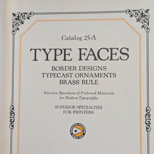 Types That Talk: Catalog of Type Faces by Barnhart Brothers & Spindler (RARE), c. 1920s 🖨️🎨✒️