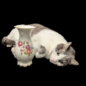 Vintage Rosenthal "Classic Rose" Porcelain Vase – Hand-Painted Floral Bouquet (Germany), c. 1978 🏺👑🇩🇪