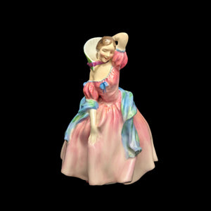 Antique Royal Doulton "Maytime" Figurine (RARE HN 2113), Hand-Painted Bone China, c. 1952 🩰🇬🇧👑