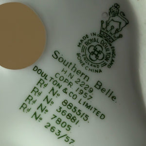 Vintage Royal Doulton "Southern Belle" Figurine (HN 2229), Peggy Davies Design, c. 1957 🩰🇬🇧👑