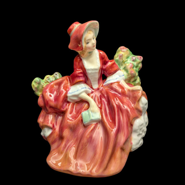 Antique Royal Doulton "Lydia" Figurine (HN 1908), Leslie Harradine Design, c. 1939 📚🌹🇬🇧