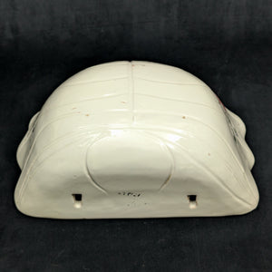 Vintage Italian Hand-Painted Swan Wall Fountain/Planter – Two-Piece Floral Ceramic Set (ITALY), c. 1960 🦢🇮🇹🌸