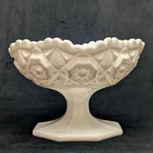 Vintage Bonbonschale aus Milchglas (Hersteller unbekannt)