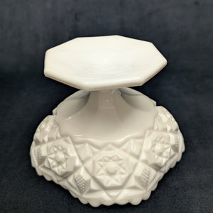 Vintage Bonbonschale aus Milchglas (Hersteller unbekannt)