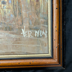 Escena callejera de París con el Arco del Triunfo de Vermen 🇫🇷