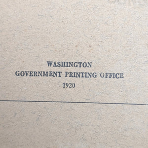 Final Report of Gen. John J. Pershing, Commander-in-Chief American Expeditionary Forces (RARE, First Edition, Stamp From Congressman), 1920 📜🏛️🇺🇸