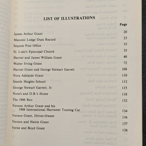The Grants of Sequim Prairie by Edgar B. Wicklander (Signed, First Printing), 1982 📜✍️🌲