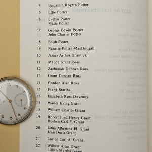 The Grants of Sequim Prairie by Edgar B. Wicklander (Signed, First Printing), 1982 📜✍️🌲