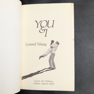 YOU & I by Leonard Nimoy (RARE, Signed), 1973 📜✍️ 🖖