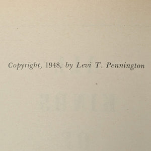All Kinds of Weather by Levi T. Pennington (Signed, First Edition), 1948 📜✍️🌿