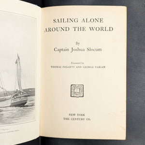 Sailing Alone Around the World by Captain Joshua Slocum (RARE, First Edition, Second Printing), 1900 🌎 ⛵🗺️