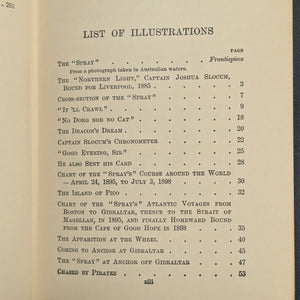 Sailing Alone Around the World by Captain Joshua Slocum (RARE, First Edition, Second Printing), 1900 🌎 ⛵🗺️