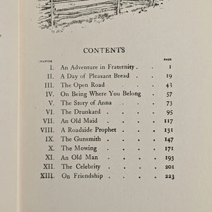 Adventures In Friendship, by David Grayson, (RARE, First Edition, Illustrated), 1910 📜✍️🏛️