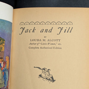 Jack and Jill by Louisa May Alcott (Vintage, Inscribed Edition), 1928. 🧒👦📖