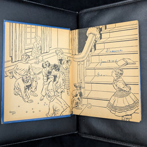 Little Men by Louisa May Alcott, Illustrated by Erwin L. Hess (Vintage, Inscribed Edition), 1940. 🏡👦🏻✨