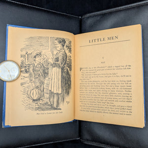 Little Men by Louisa May Alcott, Illustrated by Erwin L. Hess (Vintage, Inscribed Edition), 1940. 🏡👦🏻✨