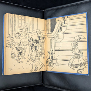 Little Men by Louisa May Alcott, Illustrated by Erwin L. Hess (Vintage, Inscribed Edition), 1940. 🏡👦🏻✨