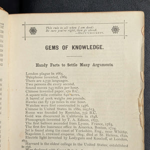 The Little Giant Cyclopedia by K. L. Armstrong (Rare Antique Edition), 1892 📚🔬💡