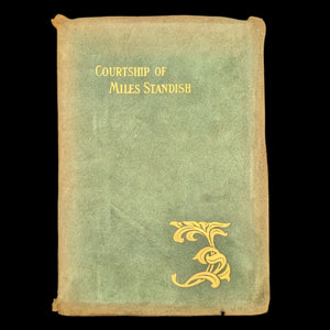 The Courtship of Miles Standish by Henry W. Longfellow (RARE Decorative Binding), c. late 19th-century 📜✍️🇺🇸