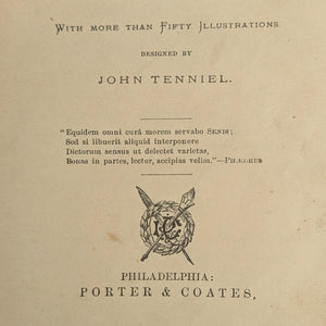 Aesop's Fables Illustrated by John Tenniel (Alta Edition), 1872. 🦊🐢📜