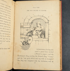 Aesop's Fables Illustrated by John Tenniel (Alta Edition), 1872. 🦊🐢📜
