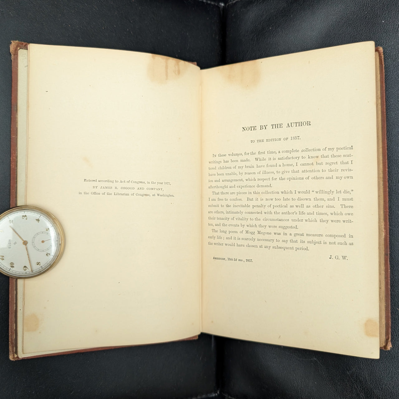 The Complete Poetical Works Of John Greenleaf Whittier, Household Edition, 1876