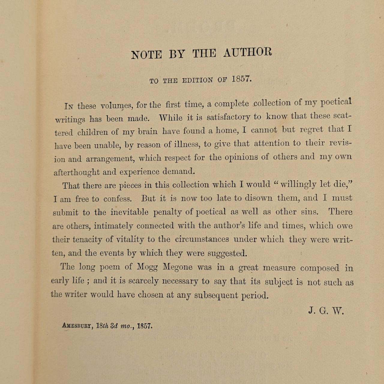The Complete Poetical Works Of John Greenleaf Whittier, Household Edition, 1876