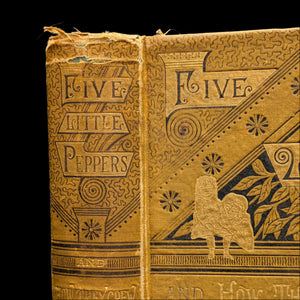 Five Little Peppers and How They Grew by Margaret Sidney (First Edition, First Printing), 1880 ๐จโ๐ฉโ๐งโ๐ฆ๐๐๏ธ